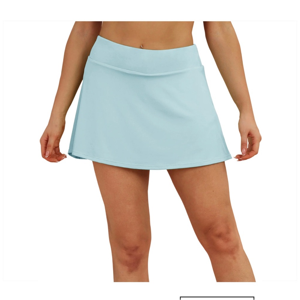 TEAL tennis skirt